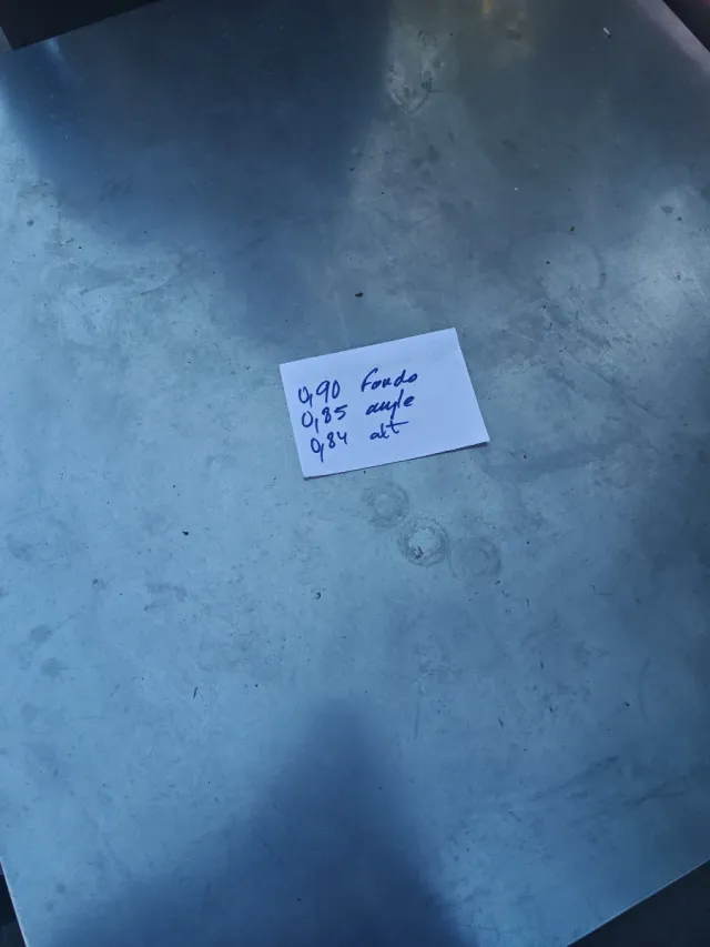 Mesa de acero inoxidable