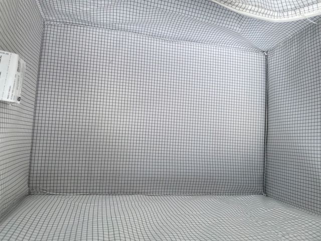 LOTE 2x10€ Caixas de tela Ikea com estampa xadrez