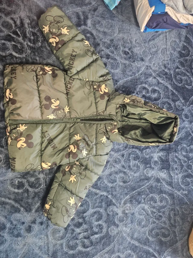 Chaqueta Mickey Mouse verde