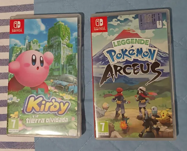 Nintendo Switch Blu e Rosso con due giochi