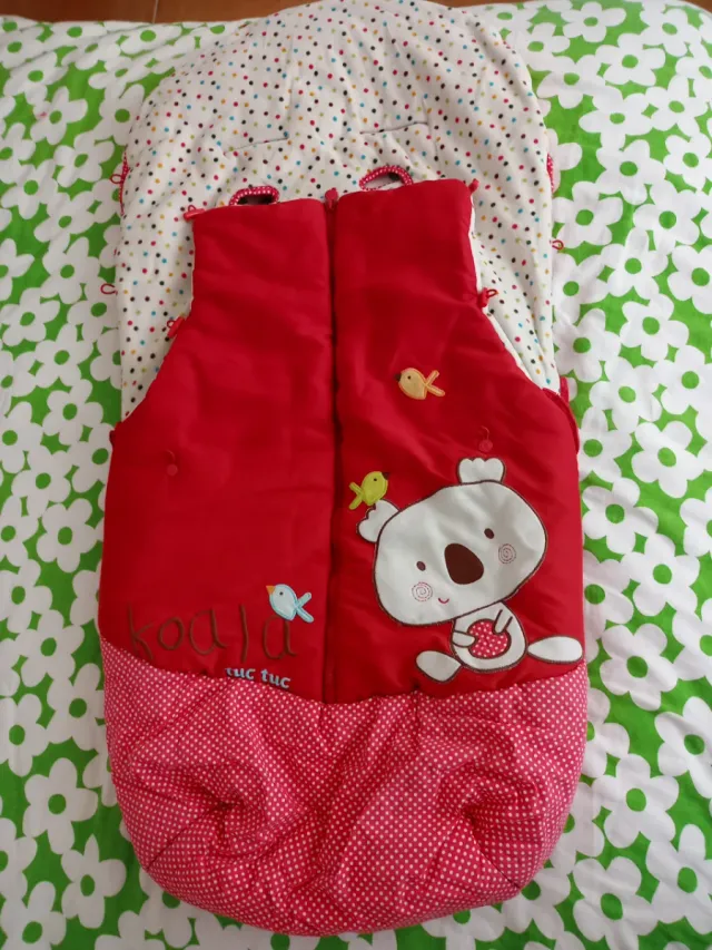 Saco bebé Tuc Tuc rojo koala