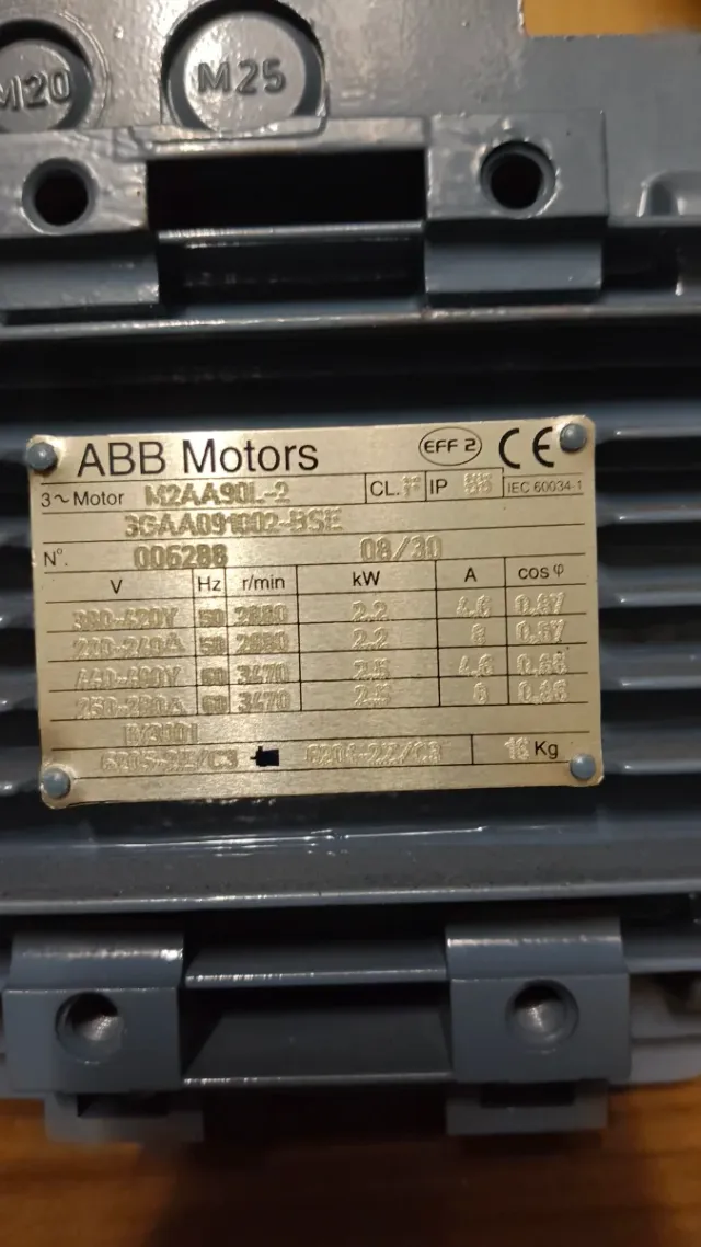 Motor ABB M2AA90L-2 2.2kW