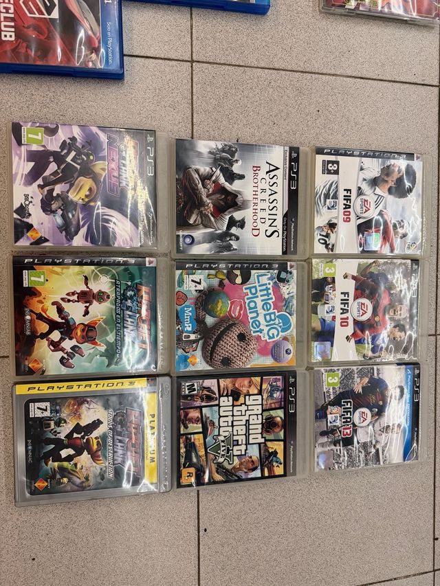 Pack Juegos PS3/PS4 & Switch