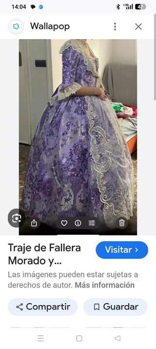 Traje Fallera Chica Adolescente L/40