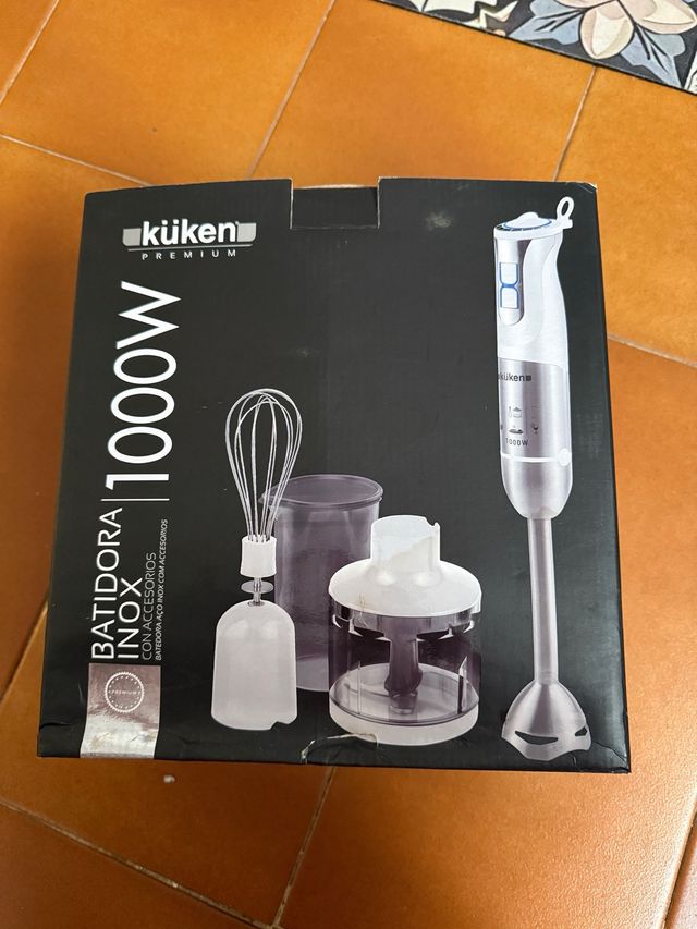 Batidora Kuken Premium 1000W Inox