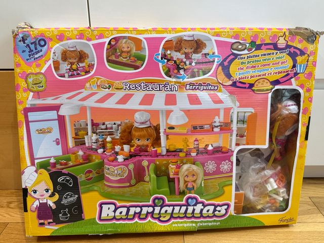 Restaurante Barriguitas Famosa con 170 piezas
