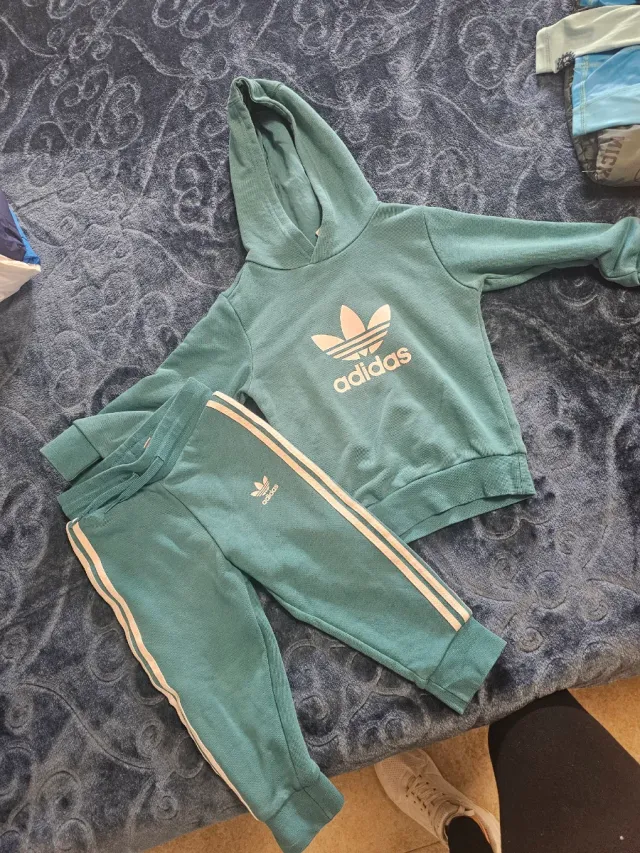 Conjunto Chándal Adidas Niña/o Verde