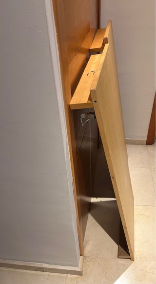 Mesa extensible madera + 5 sillas IKEA