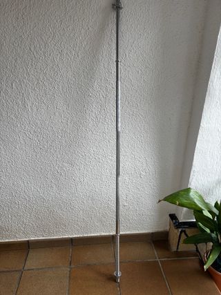 Barra musculación roscada 1.80m