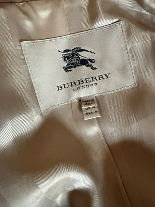 Cappotto Burberry Cammello