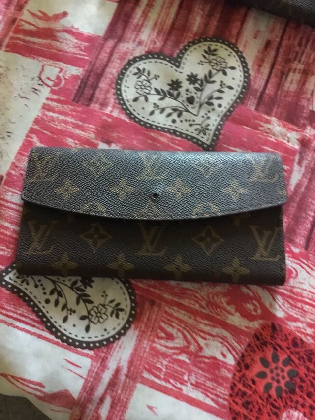 Portafoglio Louis Vuitton monogram marrone