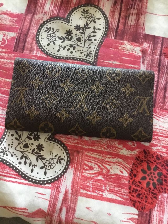 Portafoglio Louis Vuitton monogram marrone