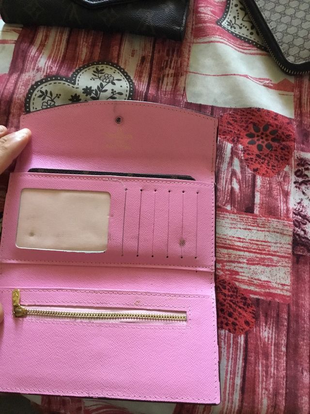 Portafoglio Louis Vuitton monogram marrone