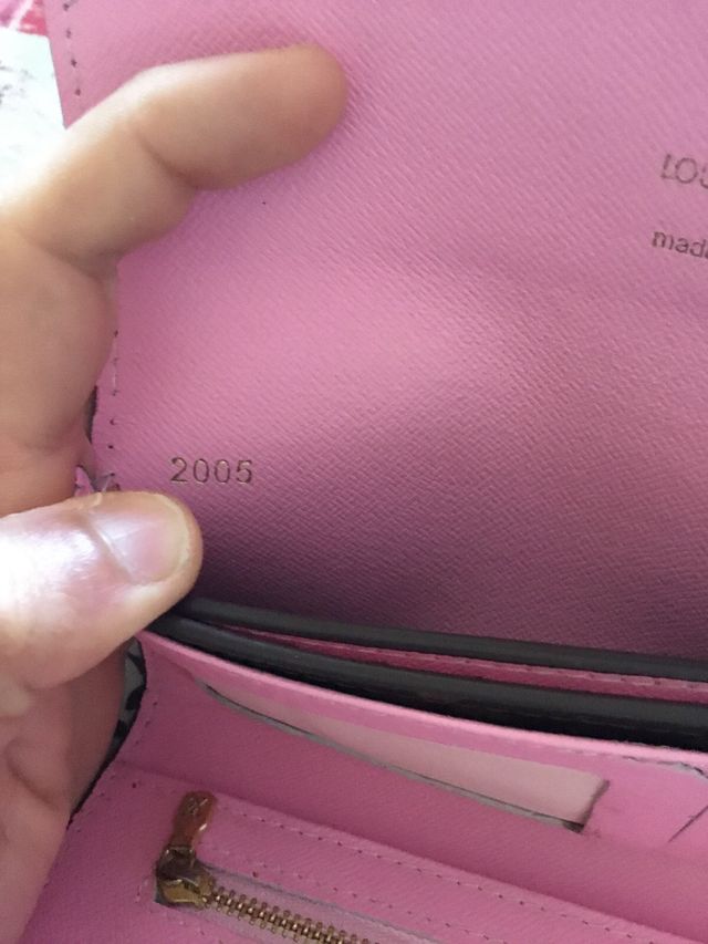 Portafoglio Louis Vuitton monogram marrone