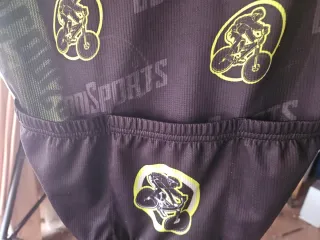 Maillot Ciclismo Codisports Negro/Amarillo