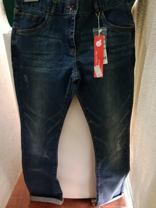 Pantalón vaquero niña talla 16 grande