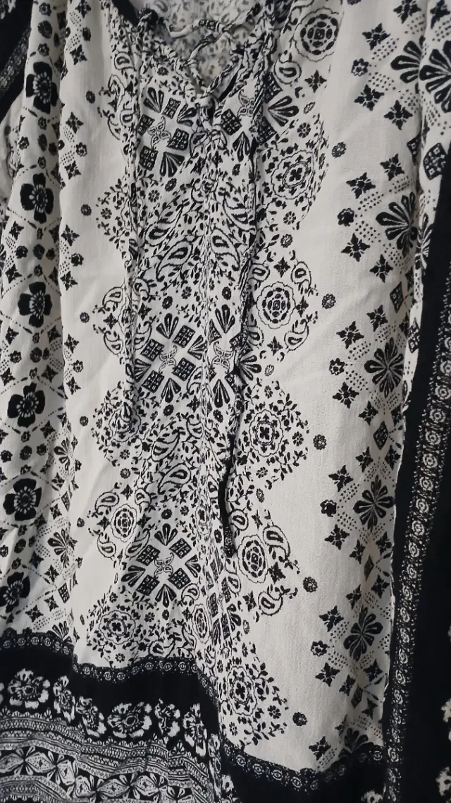 Blusa estampado étnico