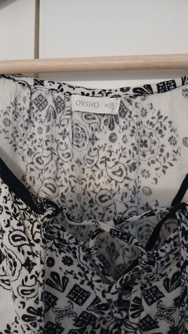 Blusa estampado étnico