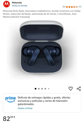 Auriculares Inalámbricos Moto Buds Motorola