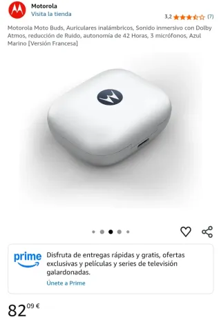 Auriculares Inalámbricos Moto Buds Motorola