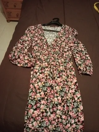 Vestido Largo Asimétrico Stradivarius