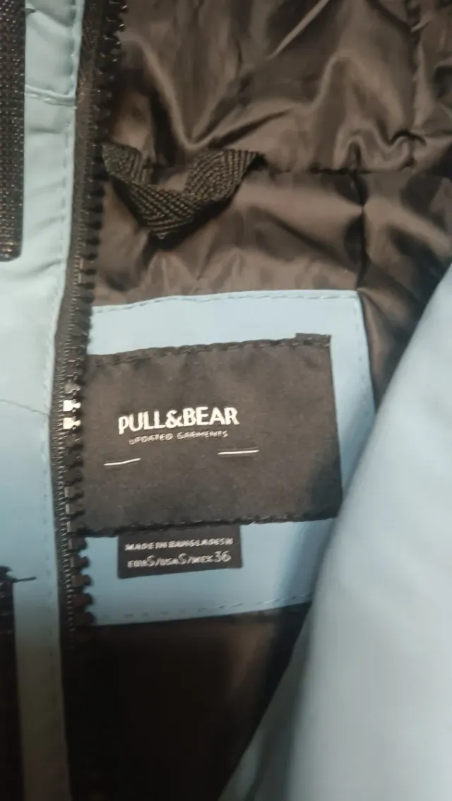 Chaquetón Anorak Azul Teal claro