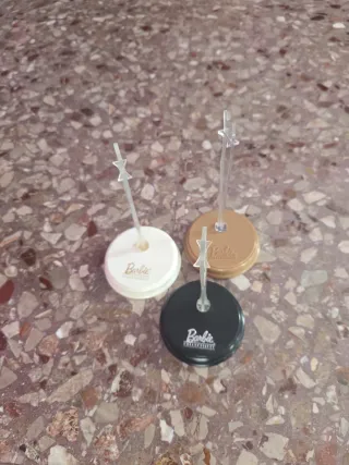 Set 3 Piedistalli Barbie