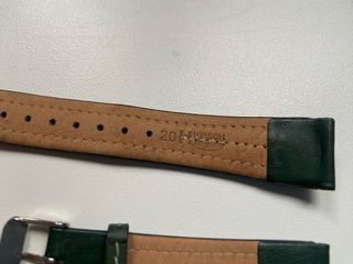 Correa Hirsch 20mm Verde