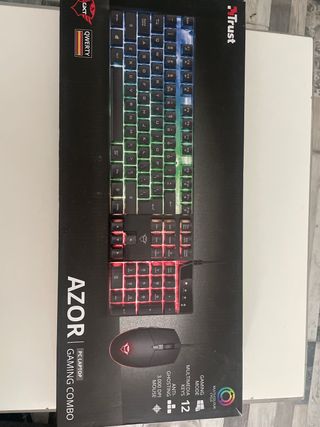 Trust GXT 838 Azor Gaming Combo Teclado y Ratón