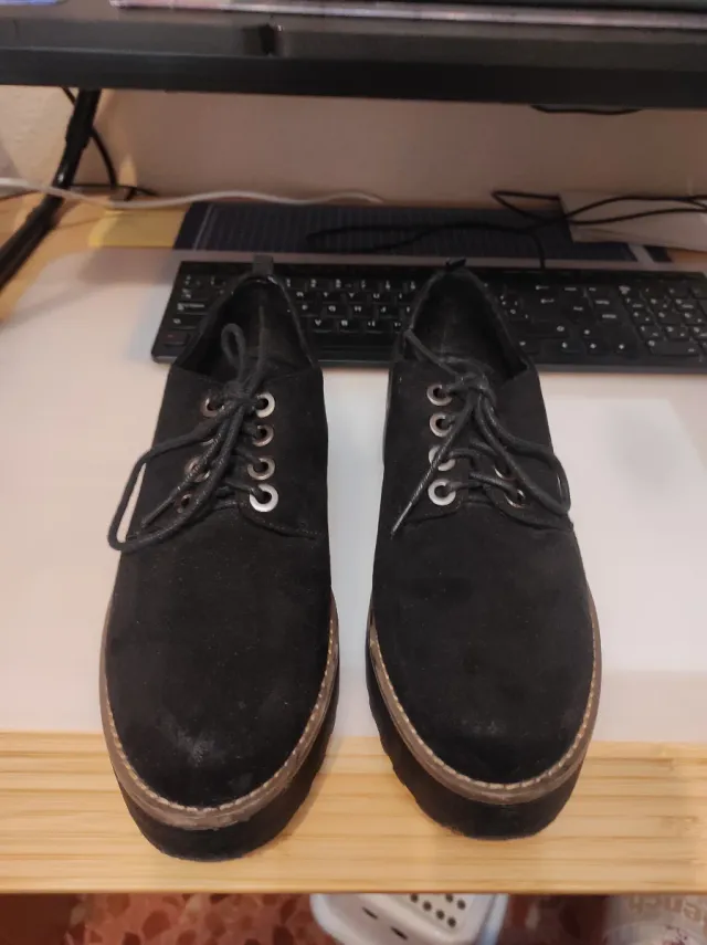 Zapatos negros vestir talla 39