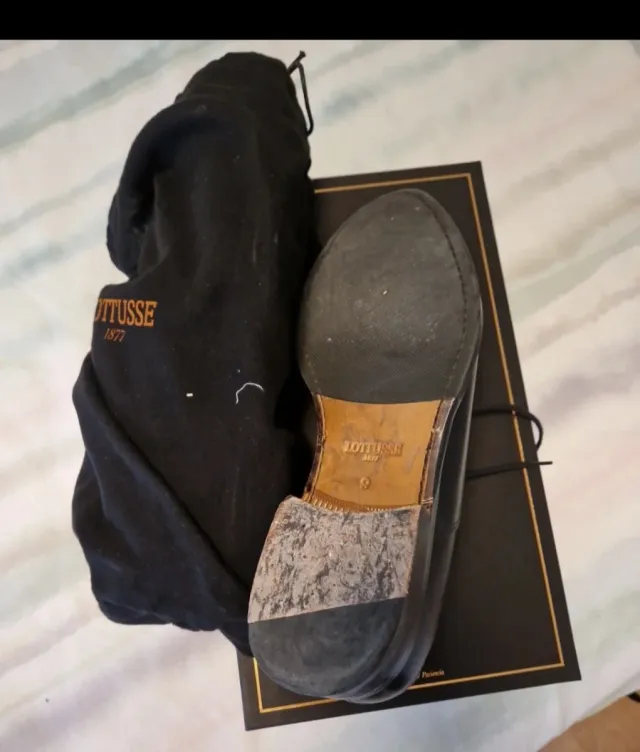 Zapatos Lottusse Piel Negro Talla 43