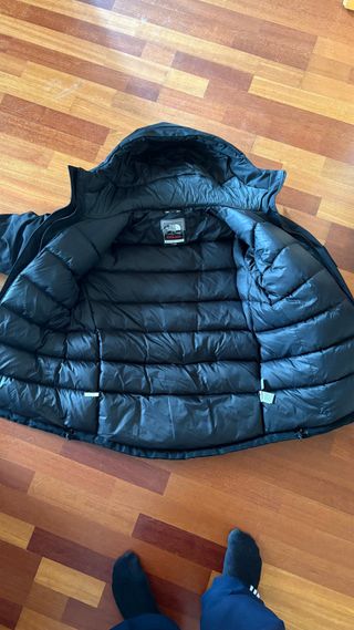 Abrigo The North Face Negro Gordo. Impermeable