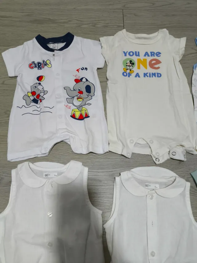 Lote ropa nuevo 1-6 meses verano