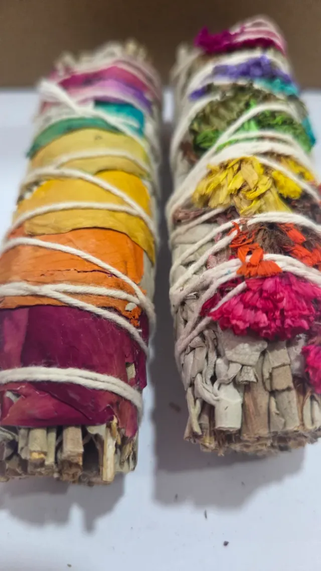 Sahumerio 7 Chakras Flores Naturales