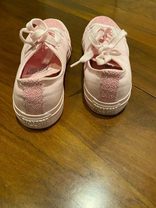 Zapatillas Converse rosas talla 36.5