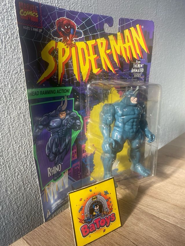 Spider-Man Toy Biz 1994 Rhino Action Figure