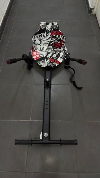 Hoverboard Azul Miogo con acople de silla.