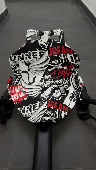 Hoverboard Azul Miogo con acople de silla.