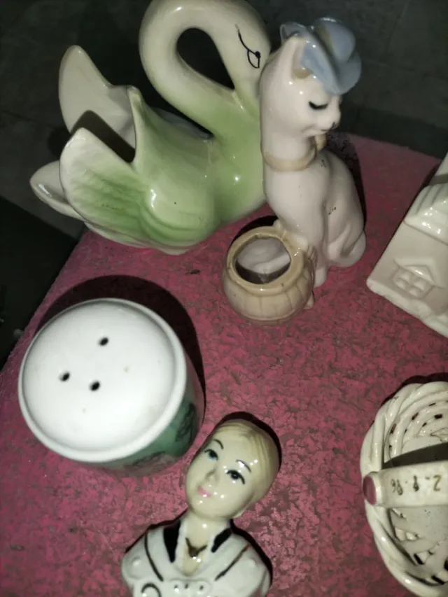 Lote Porcelana Cisne y Más