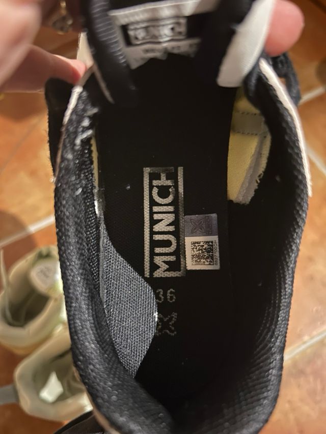 Bambas Munich leopardo beige/blanco