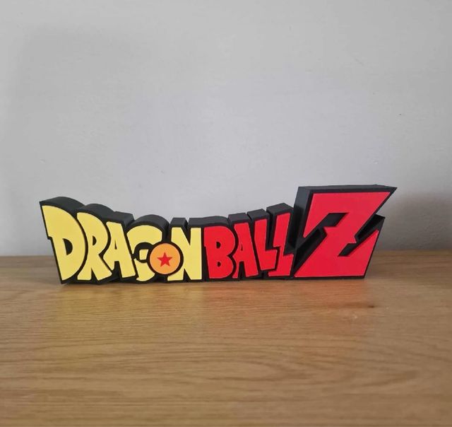 Letrero Logo Dragon Ball Z