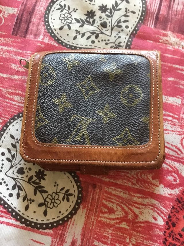 Portafoglio Louis Vuitton marrone