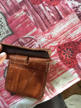 Portafoglio Louis Vuitton marrone