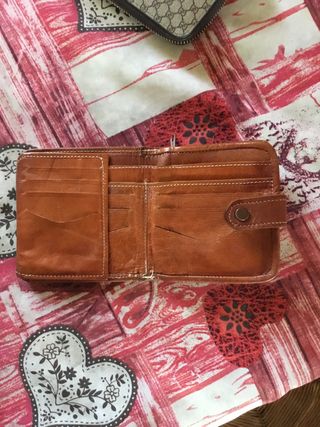 Portafoglio Louis Vuitton marrone