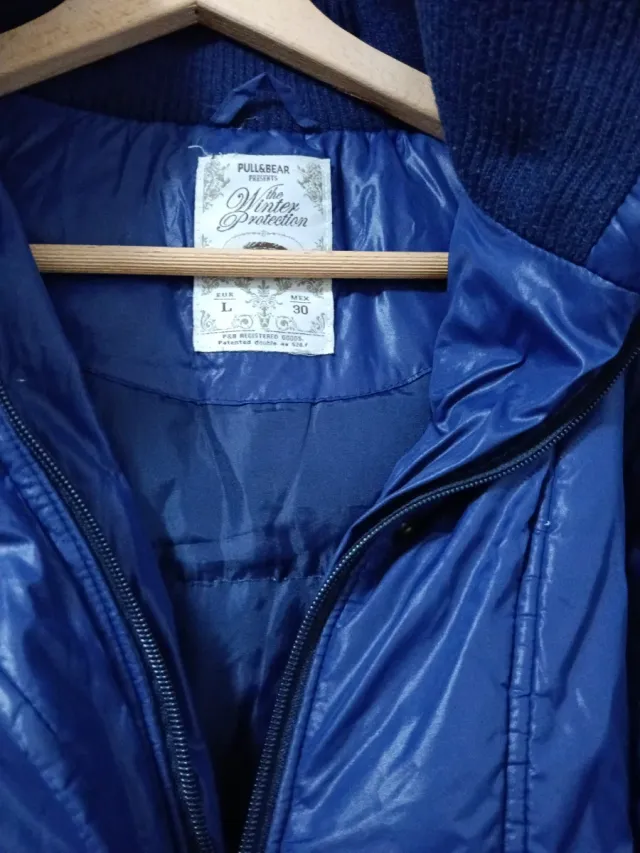 Cazadora azul Pull&Bear