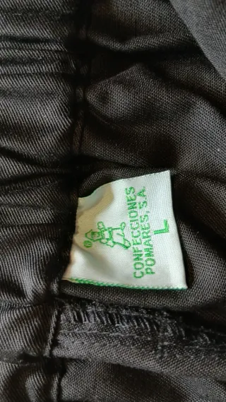 Pantalón de trabajo Confecciones Pomares Negro