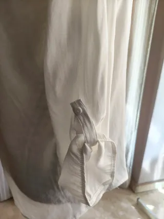 Blusa Stradivarius blanca