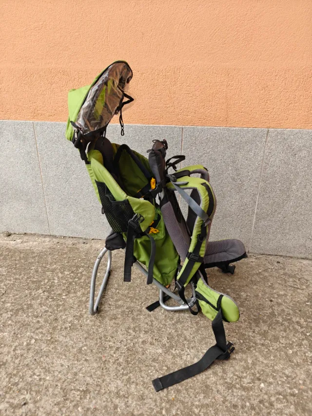 Mochila porta bebé montaña