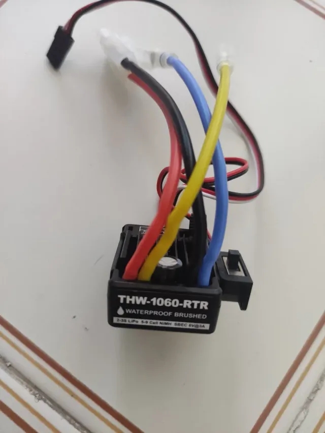 Regolatore THW-1060-RTR Waterproof Brushed