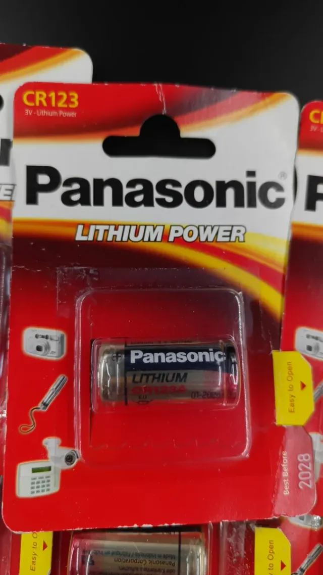 Pila CR123 Panasonic